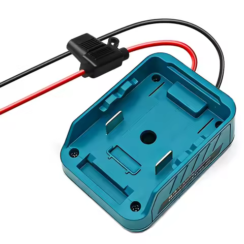 External Battery Adapter Converter For Makita 14.4V 18V Lithium Batteries DIY Power Tool box mod Plu