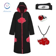 Akatsuki Ninja Costume Hooded Cloak Halloween Costume Game cloud Coat Tanjung Costume