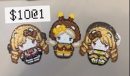 Hello Kitty拼豆成品