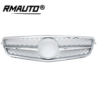 RMAUTO C63 AMG Style Car Front Bumper Grille Racing Grill For Mercedes W204 C200 C250 C350 2007-2014