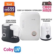 Coby UV V3 Sterilizer 3 In 1 Combo Food Processor & Warmer Coby UV Steriliser