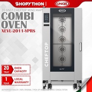 UNOX CHEFTOP MIND.MAPS 20 GN1/1 PLUS Big XEVL-2011-YPRS (38.5kW) Italy Combi Oven Commercial Production Central Kitchen (14-21 days delivery)