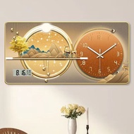 [ ELECTRONIC CLOCK ] Modern 2-in-1 " FORTUNE DEER" Wall Clock, View Temperature, Time, Date, Year