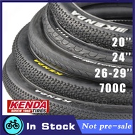 KENDA MTB Tyre 700c Road Bike Tire 20 24 26 27.5 29in Folding Bicycle Tyres 1.75 1.95 2.1 2.35 Tayar Basikal Jalan 23/25/28c Lightweight High Quality Bicycle Tyres