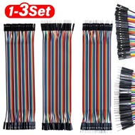 3-1Set 40P Dupont Wire Ribbon Cables Kit - Female To Female - Breadboard Jumper Ribbon Cables - Male