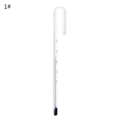 Aquarium Glass Thermometer Fish for Tank Hang On Thermometers Celsius Degr