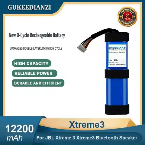 High Capacity 12200mAh Xtreme3 Bluetooth Speaker Battery For JBL Xtreme 3 Xtreme3 Bluetooth Speaker