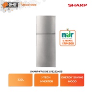 [ NUR@PETRA] Sharp 280L - 420L Fridge SJ-2822M J-Tech Inverter SJ-3822MSS / SJ-4122MSS / SJ-3222MSS 