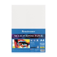 กระดาษวาดเขียน 200g. A4 10แผ่น ผิวหยาบ เรนาซองซ์ เรนาซอ