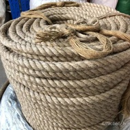 ‍🚢Hemp Rope18mmdiyVintage Handmade Decorative Brown Rope Tug of War Rope Sisal Rope Cat Climbing RopediyJute Rope Wholes