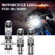 [QMU] T19 LED Motorcycle HeadLight 6500K H4 P15D H6/Ba20d AC/DC 9-60V D-R-L Spotlights