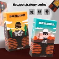 [Bandido] Board Game Card Puzzle Party Game 1-4 player strategy game for Family casual game