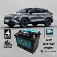 [ Installation Provided ] Lithium LiFePO4 Car Battery Kereta Bateri Chery O5