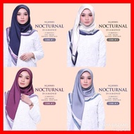 Ariani Nocturnal Diamond Square Hijab/Bawal