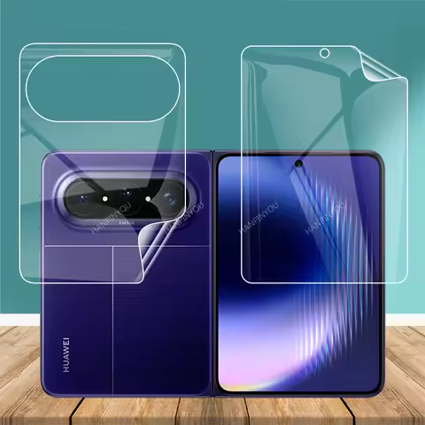 For Huawei Pura X Max 5G Clear TPU / Matte Anti-Fingerprints Hydrogel Full Cover Soft Screen Protect