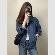 Style Washed Denim Blouse