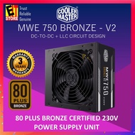 COOLER MASTER MWE 750 BRONZE 230V V2  MPE-7501-ACABW-BUK - 5 YEARS