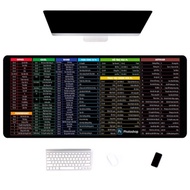 30x70 Mouse Pad Formula Shortcuts Office Computer Software