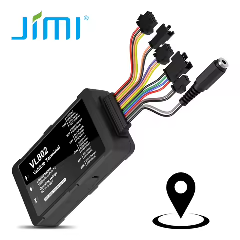Jimi VL802 4G GPS Tracker With Real-time Tracking Remote Cut Off Via APP Web Multiple Alerts Car Tra