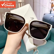 Trendy Korean Square Sunglasses Unisex UV400 Blocking Fashion Glasses