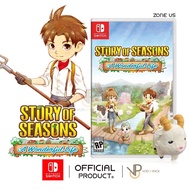 Nintendo Switch : STORY OF SEASONS: A WONDERFUL LIFE Std. / Limited Edition ตลับเกม แผ่นเกม