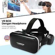 Shinecon 6.0 VR Box Virtual Reality Glasses VR Headset with Headphones