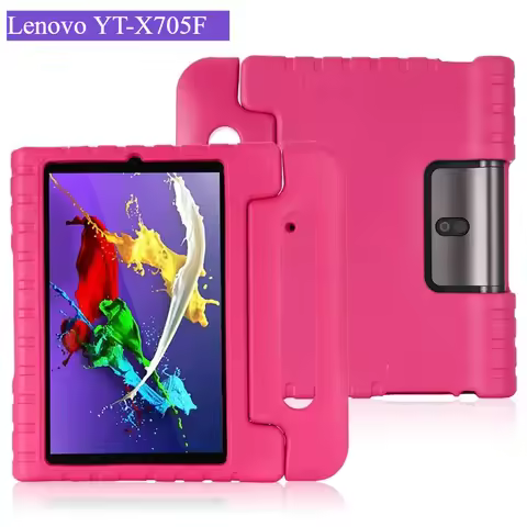 EVA Kids Tablet Case for Lenovo YOGA Tab 5 YT-X705F Tab M11 2024 M10 M9 Plus 10.6 10.1 Inch Hard Arm