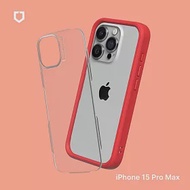 犀牛盾 iPhone 15 Pro Max (6.7吋) Mod NX 邊框背蓋兩用手機保護殼- 紅