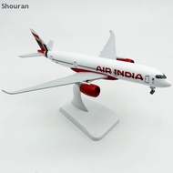 (niangben888) 1 Set Alloy Metal Diecast Airplane Toy 20CM Airbus A350 Aircraft Model Kids Indian A35