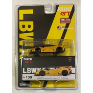 Mini GT LB Works Lamborghini Huracan GT - Giallo Auge