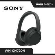 SONY - SONY WH-CH720N 無線降噪耳機 黑色 原裝行貨 一年保養