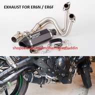 30. Akrapovic Exhaust Pipe for Kawasaki ER6N / ER6F (Full System) 12-16