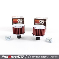 OEM K&N Mini Filter Car Engine Mini Air Filter 9mm 12mm Racing Air Flow Breather Universal CRANKCASE