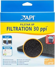 API FILSTAR XP FILTRATION FOAM 30 PPI Aquarium Canister Filter Filtration Pads 2-Count