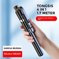 Tripod selfie stick R1S L height 170cm LED Bluetooth/ selfie stick R1S-L Led height 170cm