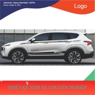 DECAL Sticker for Sedan - SUV - Hatchback latest model