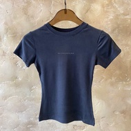 WOMAN BLACK FADED SPORT TSHIRT Women's T-Shirt