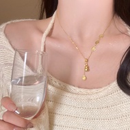 Fashion Korean blessing gourd necklace women gold color exquisite student birthday gift