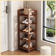 Mr.Bamboo Shoe Rack Bamboo Shoe Shelves 3/5/7/9 Layers Shoe Organizer Shoes Storage Floor Rack ❧ ◱