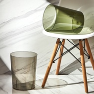 dustbin Household Large Entry Luxury Trash Bin Living Room Creative PET Transparent Trash Bin Office