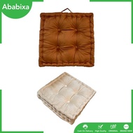 [Ababixa] Floor Pillow Tatami Cushion Chair Seat Pad Decor Patio Cushion Floor Cushion for Indoor Outdoor Yoga Office Chair