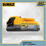 Dewalt 20V XR Powerstack Battery 1.7Ah Batteri DCBP034-B1
