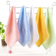 Bamboo fiber small square towel25*25Baby saliva towel, kindergarten children's towel, bamboo fiber s