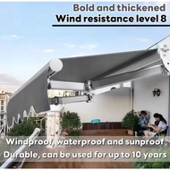 Adjustable awnings Foldable awnings rotating aluminum bracket Awnings Retractable awnings