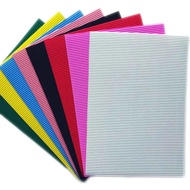 A4 Colored Corrugated Board Paper for Crafts & DIY Projects