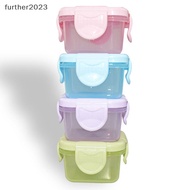 [further] Mini Thickened Sealed Fresh Box Portable Baby Food Storage Freezer Containers MY]