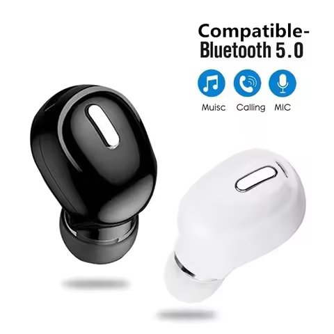 X9 Wireless Earphones Bluetooth-compatible 5.0 With Mic Single In-Ear Sport Headset For IPhone Huawe
