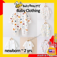 BabyBeesMY Romper Newborn Baby Clothing, Baju Baby Newborn, Baby Romper, Baby Jumpsuit
