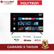 POLYTRON SMART TV ANDROID TV 32 INCH PLD 32AG5959 | TV DIGITAL | TV