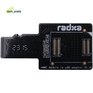 EMMC to USB Adapter Board EMMC to MicroSD Adapter Board MicroSD EMMC Modules for ROCK PI 4A/4B
